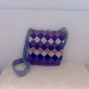 🐝 5 for $25 🐝 New Handmade crochet 🧶 multicolored crossbody bag